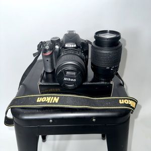 Nikon - D3200 Camera photo & Video Kit / Af-s Dx Zoom-Nikkor 18-55mm f/3.5-5.6G